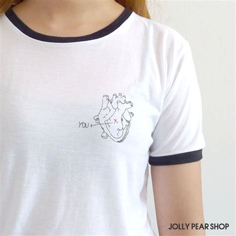 Custom Tees And T Shirts — You X Heart Tshirt Tumblr Shirt