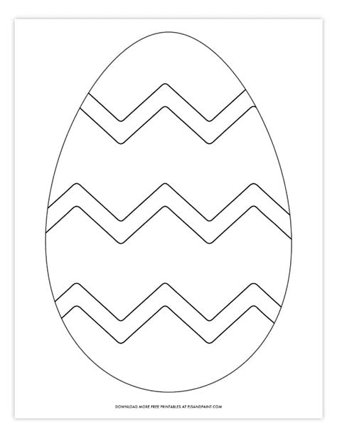 big egg templates large easter egg coloring pages  getdrawings