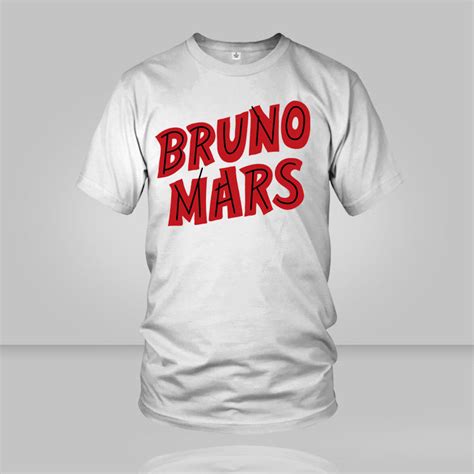 2015 Bruno Mars Cotton T Shirt Fashion Casual Summer T