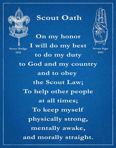 scout oath printable printable word searches