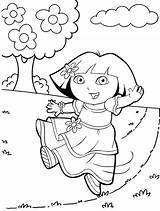 Dora sketch template