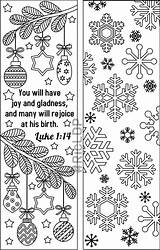 Christmas Coloring Bookmarks Bookmark Printable Pages Freebies Got Way Only sketch template