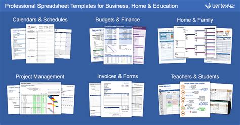 excel templates  spreadsheets