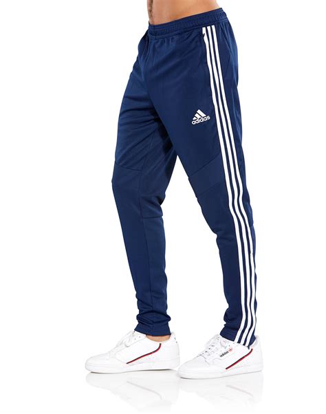 mens navy adidas track pants life style sports