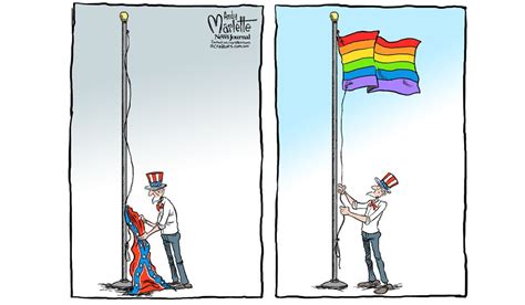 cartoonists commemorate the supreme court s gay marriage decision