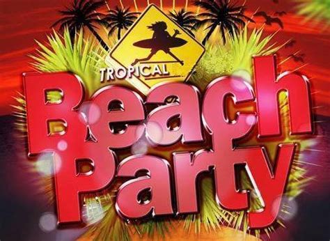 Tropical Indoor Beach Party Home