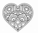 Herz Herzen Mandalas Malvorlagen Muster Einfach Malen Herzchen Tiere Frisch sketch template