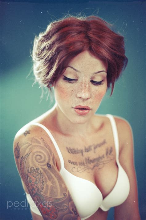 Hair Tattoo Face Red Hair Shoulder Beauty Porn Pic Eporner