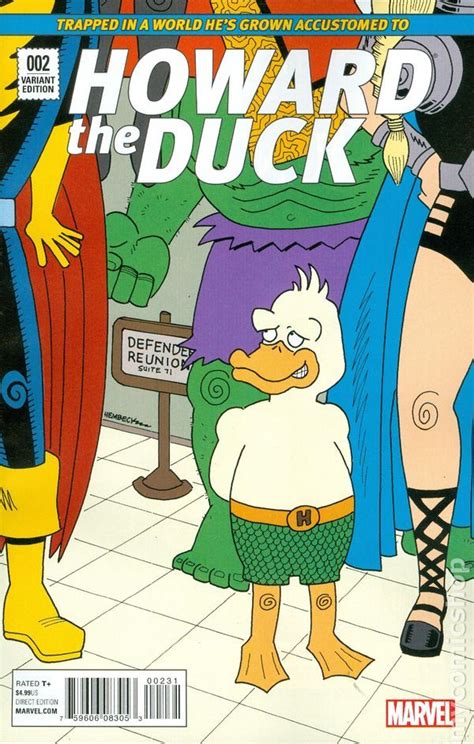 Howard The Duck 2015 5th Series 2c Howard The Duck Comics Comic