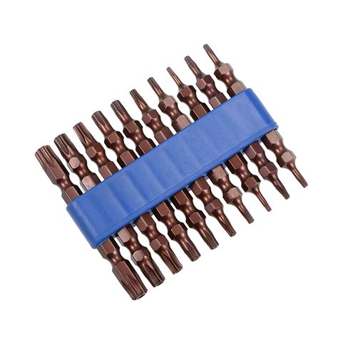 uxcell  hex shank  length   magnetic torx double head