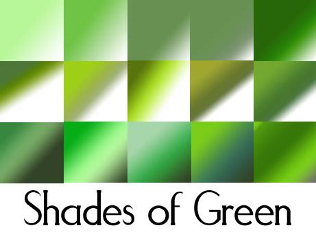 shades  green photoshop gradients brushloverscom