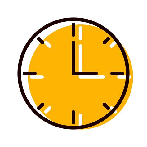 clock icon design  vector art  vecteezy