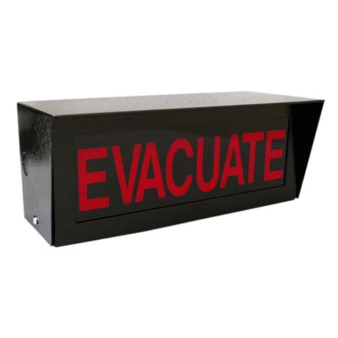 demco evacuategas discharge sign led hegel eng sdn bhd