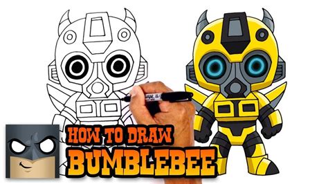 draw bumblebee transformers bumblebee drawing easy cartoon drawings bumble bee art