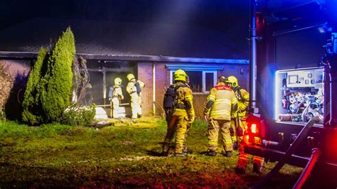 brand  leegstaande woning garderen barneveld