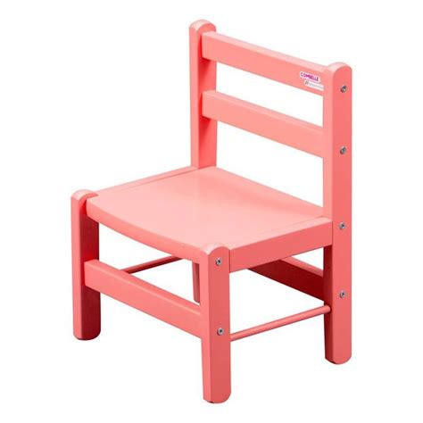 chaise enfant laque bouton de rose combelle design enfant