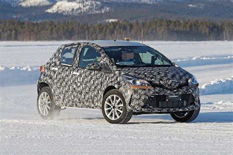 small toyota suv  crossover begins winter testing autocar