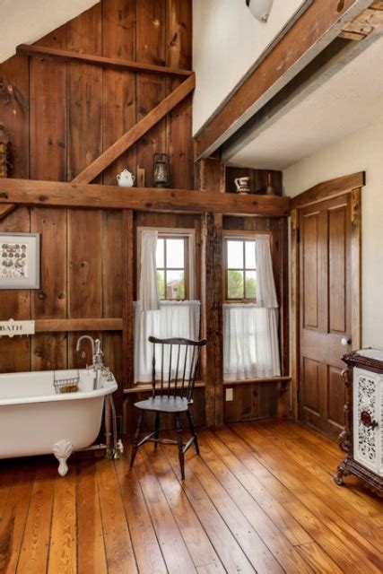 rustic barn bathroom design ideas digsdigs