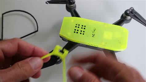 spiegazioni montaggio  eliche kit alleggerimento drone dji spark dronezine youtube