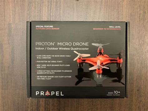 propel proton micro drone indoor outdoor wireless quadrocopter  sale  ebay