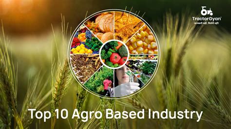 top  agro based industries  india