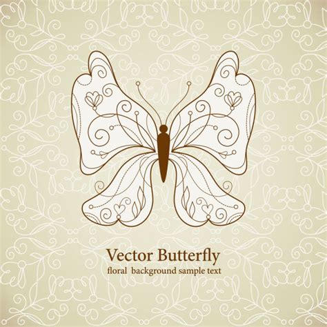 set of butterfly vector vectors graphic art designs in editable ai