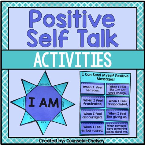 positive self talk activities — counselor chelsey simple school