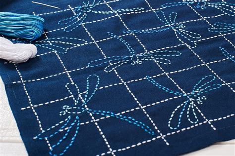 sashiko embroidery japanese running stitch tutorial treasurie