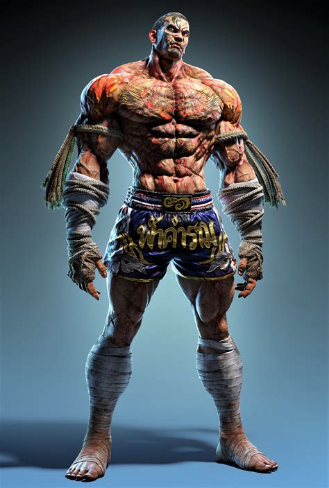 tekken  character artwork