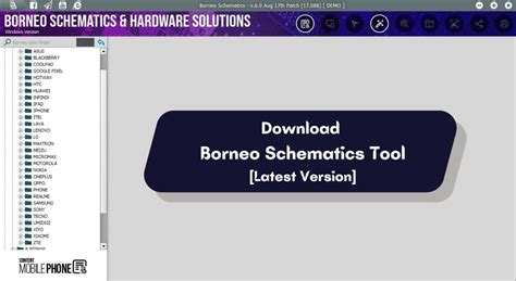 borneo schematics tool  latest version