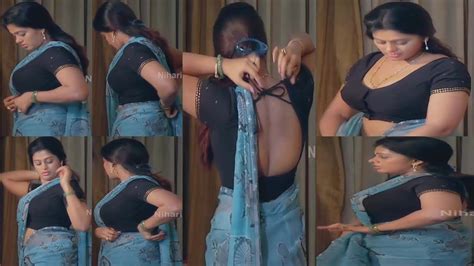 Tamil Tv Serial Actress Hotandspicy Saree Adjusting Scene
