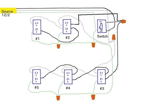 daisy chain light wiring diagram