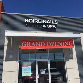 noire nails spa    reviews nail salons   dale