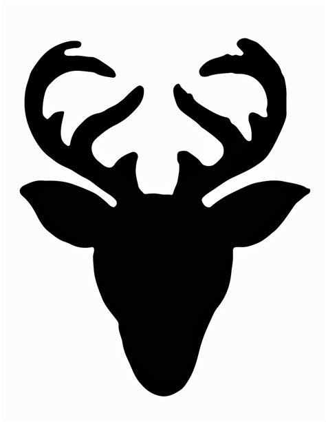 deer head drawing easy    clipartmag