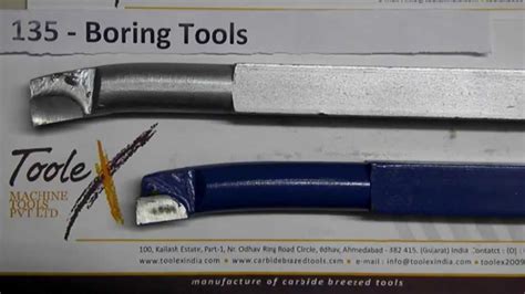 boring tools youtube