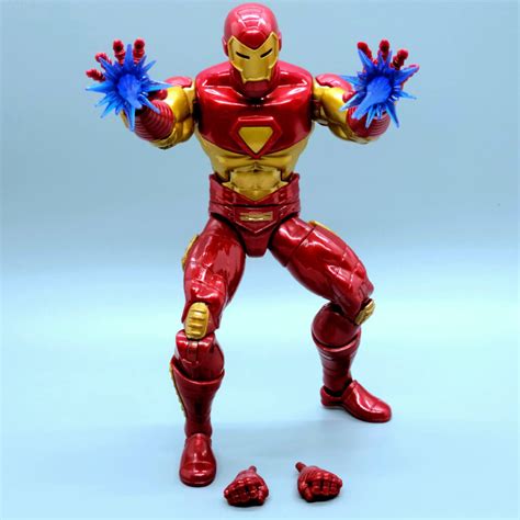 review marvel legends iron man modular armor   action figure