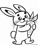 Lapin Carotte Une Mignon Carrot Rabbits Carota Coniglietto Supercoloring Coniglio Imprimé sketch template