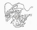 Rayquaza Pokemon Coloring Mega Pages Drawing Legendary Kyogre Printable Para Colorear Colorings Deviantart Print Dibujos Color Sheets Getdrawings Drawings Coloriage sketch template