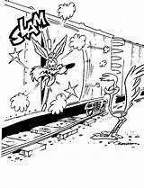 Coloring Runner Road Pages Roadrunner Kids Fun Slam Rr Trains Coloringpages1001 Personal Create sketch template