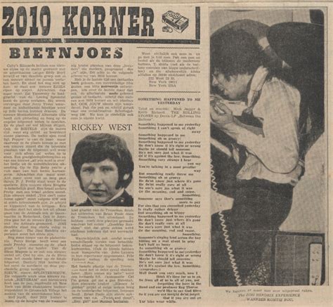 rock roll newspaper press history jimi hendrix amigoe  curacao