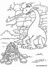 Arlo Dinosaur sketch template