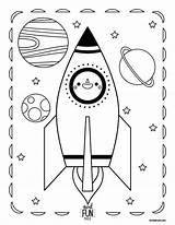 Rocket Coloring Space Kids Pages Printable Ship Preschool Blast Off Work Nod Colouring Printables Into Rockets Planet Planets Explore Craft sketch template