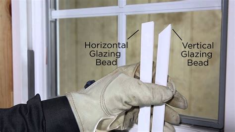 series glazing bead removal  installation youtube