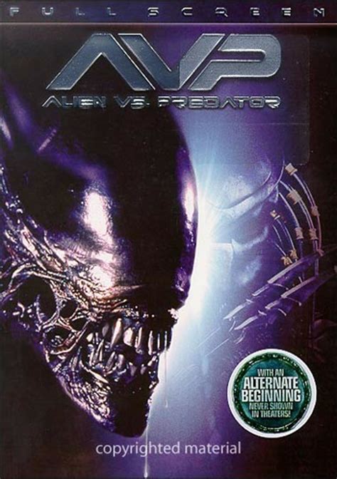 Alien Vs Predator Fullscreen Dvd 2004 Dvd Empire