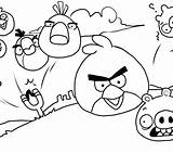 Coloring Pages Angry Birds Christmas Getcolorings Kids Online sketch template