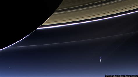 cassini earth  saturn orbiter snaps amazing images   planet   million miles
