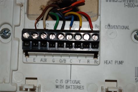 honeywell thermostat heat pump wiring diagram