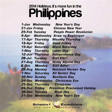 holidays   philippines schadow expeditions  travel