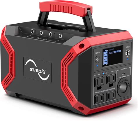 suaoki portable power station  solar generator whw lithium battery pack power supply