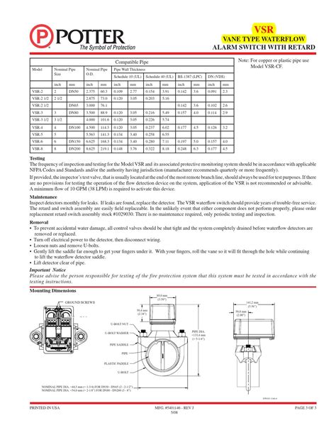 review  potter vsr flow switch wiring diagram references dale